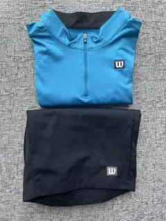 美品　Wilson 男　テニスウェア　上下セット　M