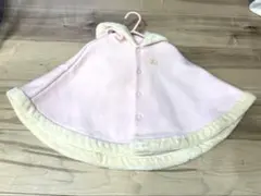 キミハウス　フリース ベビーポンチョ ピンク　70〜90 未使用　美品