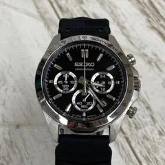rw-2284) SEIKO スピリット クロノグラフ ラバーベルト クオーツのサムネイル