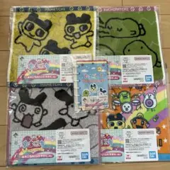 未開封 たまごっち一番くじ　E賞タオル　G賞プロフィール帳　5点セット