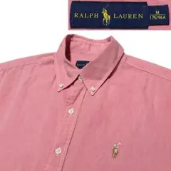 ラルフローレン　シャンブレーオックスフォード　半袖BDシャツ