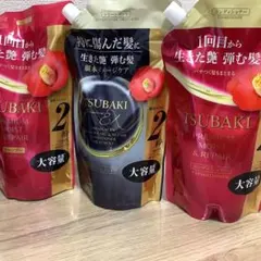 【3点】ツバキ シャンプー コンディショナ トリートメント 大容量 ダメージケアのサムネイル