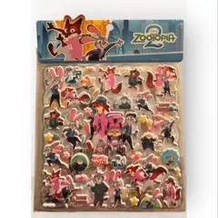 特大♡ ズートピア　ぷくぷく　シール　２シートセット