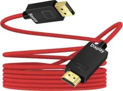 期間限定20%オフ⚡️ANNNWZZD DisplayPortHDMIケーブル1m