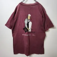 Mr.geake snowboards　ヴィンテージ　Tシャツ　鬼フェード　古着