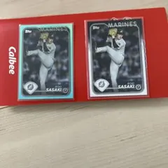 佐々木朗希 Topps カード 2枚セット
