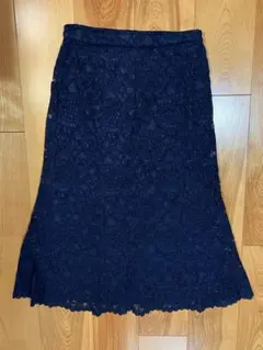 【ユニクロ】レースロングスカート