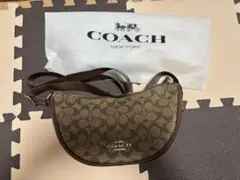 【ほぼ未使用】COACH ショルダーバッグ CT643 シグネチャー 保存袋付のサムネイル