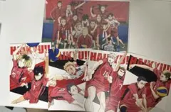 ハイキュー! ゴミ捨て場の決戦 ポストカード 特典 セット 音駒