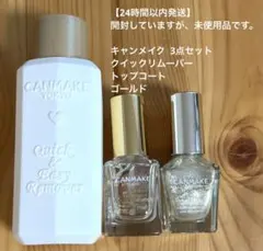 【24時間以内発送】CANMAKE ネイルセット3点