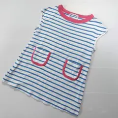 ファミリア 【80cm】ボーダー チュニック ワンピース