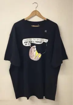 E111 ユニクロ ロイ・リキテンスタイン メンズ Tシャツ ブラック 5L