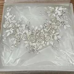 LoveTiara ヘッドドレス シルバー　ブライダル　前撮り　お色直し