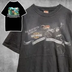 CAZD ハーレー Tシャツ USA製 ダビッドソン クラシック バイク 古着