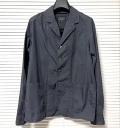 【美品】TOMORROWLAND BLUE WORK シャツジャケット ネイビー