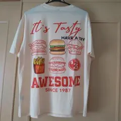 ハンバーガー Tシャツ メンズSサイズ