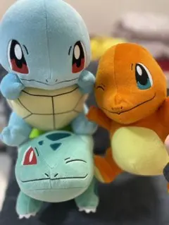 希少限定　ポケモン第一世代御三家セット