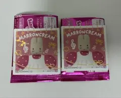 サンリオキャラクターズスナック シール マロンクリーム 2枚セット