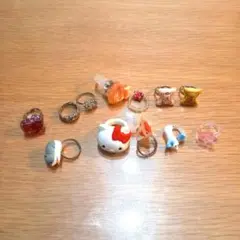指輪 おもちゃ カラフル リング セット まとめ売り