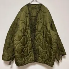 ▪️90s LINER ライナー ビンテージ ジャケット リバーシブル カーキ 