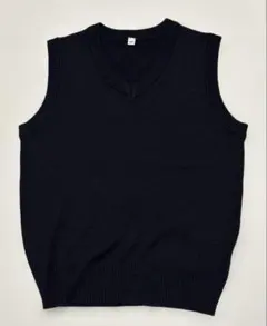 西松屋　Ｖネックベスト　ネイビー140cm