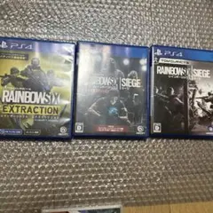 PS4 レインボーシックス シージ 3枚セット