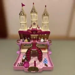 ディズニー プリンセス お城 ドールハウス ミニフィギュア付き