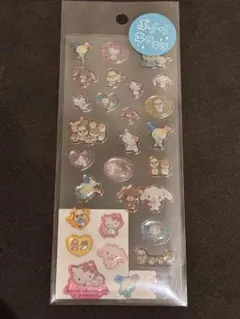 サンリオ　ぷっくりキラキラ　シール　シュガーバニーズ　ウサハナ　コロコロクリリン