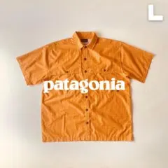 Patagonia 2000s S/Sトロピカルフラッツシャツ タイ製 L