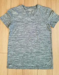 American EAGLE Vネック Tシャツ 杢グレー