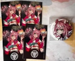 ヤン・ナリ／にじさんじ／缶バッチ／チェキ風カード／セット売り