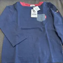 DOUBLE.B 長袖カットソー 110cm ネイビー