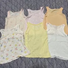 タンクトップ肌着　ユニクロ6枚セット