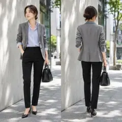 美品 セオリー テーラードジャケット 1B 美シルエット 黒 X0 TAILOR 