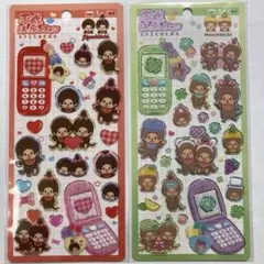 【正規品 】平成はっぴーフォン モンチッチ　2枚セット