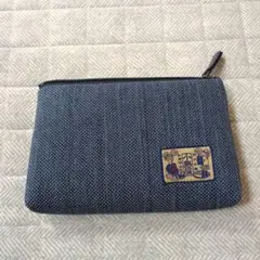 小島屋　ファスナーポーチ　化粧ポーチ　新品、未使用品