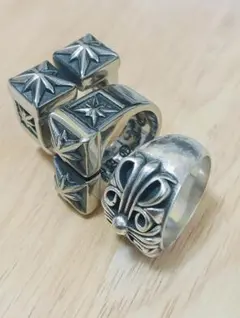 silver、925 まとめ売り 楽天市場】トライバル リング メンズ レディースシルバー 925 指輪