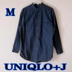 UNIQLO +J スーピマコットンオーバーサイズシャツ ブルー Mサイズ