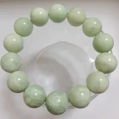 希少！*⁠⁠*神聖！*⁠/⁠！糸魚川翡翠ブレスレット！高品質大玉グリーン