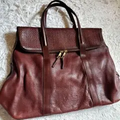 極美品 Massimo Dutti 大容量 ボストンバッグ 旅行出張用