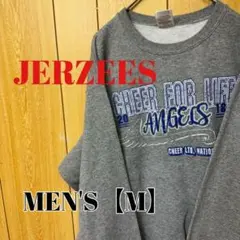 TP184【US輸入】JERZEES　スウェット【メンズM】グレーのサムネイル