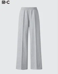 大人気✨ユニクロ　スウェットストレートパンツ