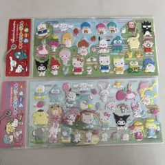 サンリオ　キャラクターずかんシール　2枚セット