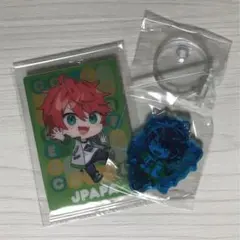 カラフルピーチ　じゃぱぱ　デコラPICアクリル　ウエハース　カード