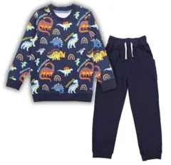 SWEETBOY キッズ パジャマ上下セット 恐竜 オールシーズン 100サイズ