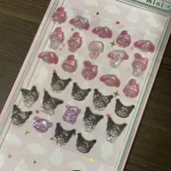 【正規品】ボンボンドロップシールミニ　サンリオ　マイメロ　クロミ　おすそ分け