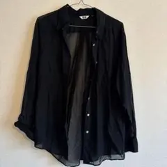 シアーシャツ 長袖