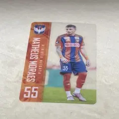 アルビレックス新潟　55.マテウスモラエス　トレーディングクリアカード