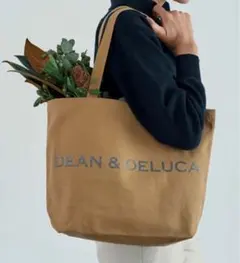 新品　DEAN & DELUCAチャリティートート2025 カフェオレ Ｌ