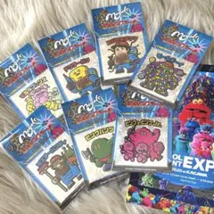 モールミュータント★フジサキタクマ★ステッカー　★CGCCシール★コンプセット